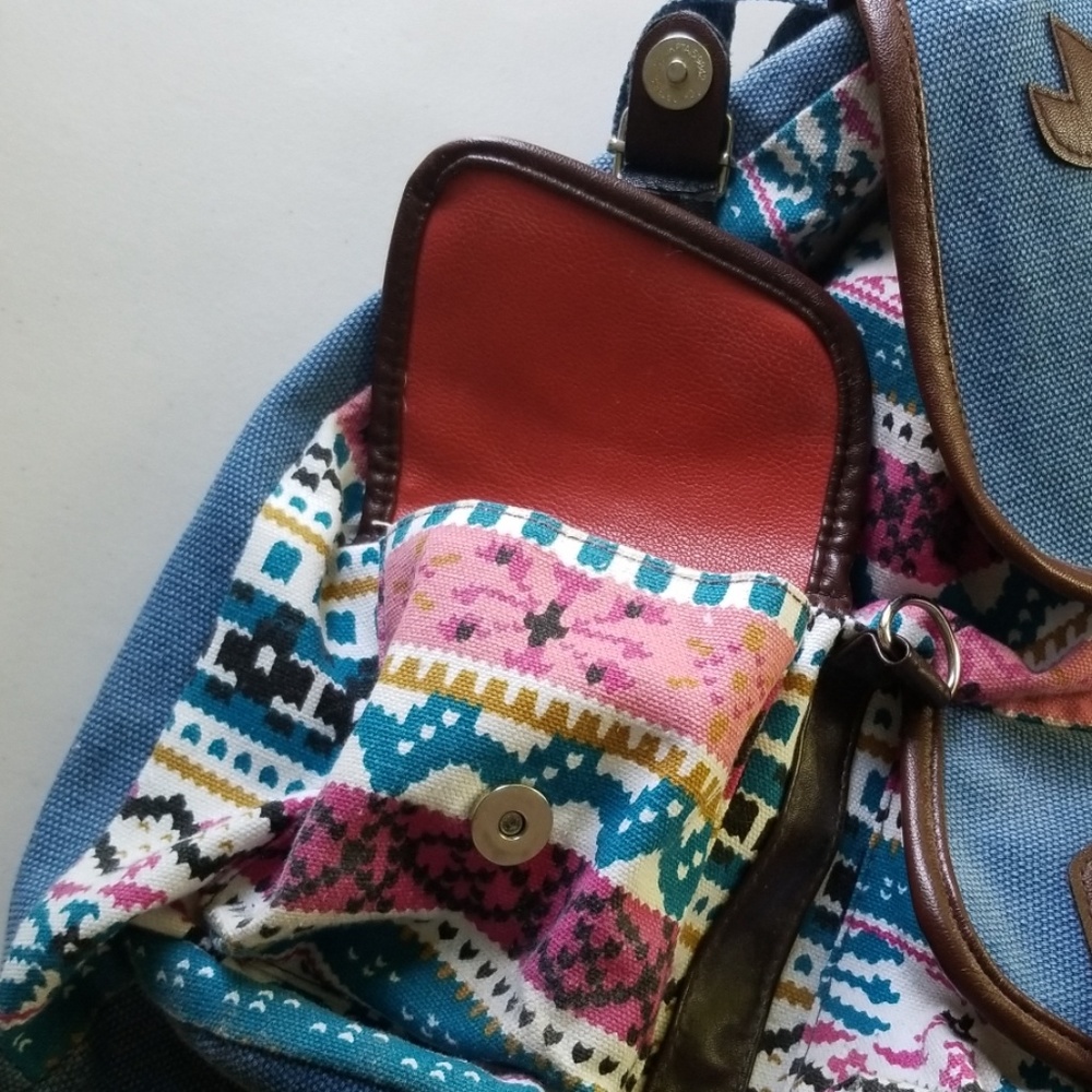 Cute Multi-cloth Backpack - Picture 3 of 5